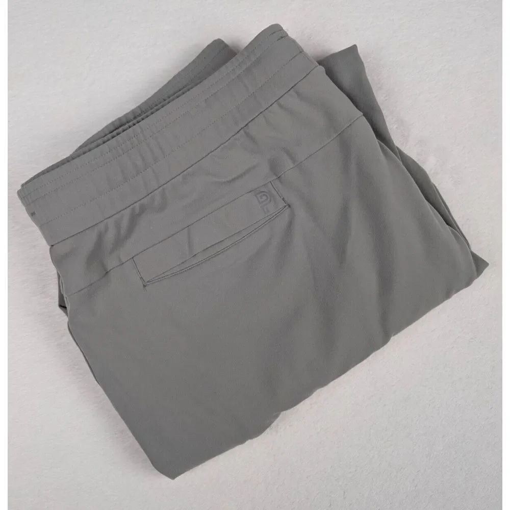 Public Rec Daymaker All Day Everyday Pants Mens 40/32 Gray Drawstring Performanc